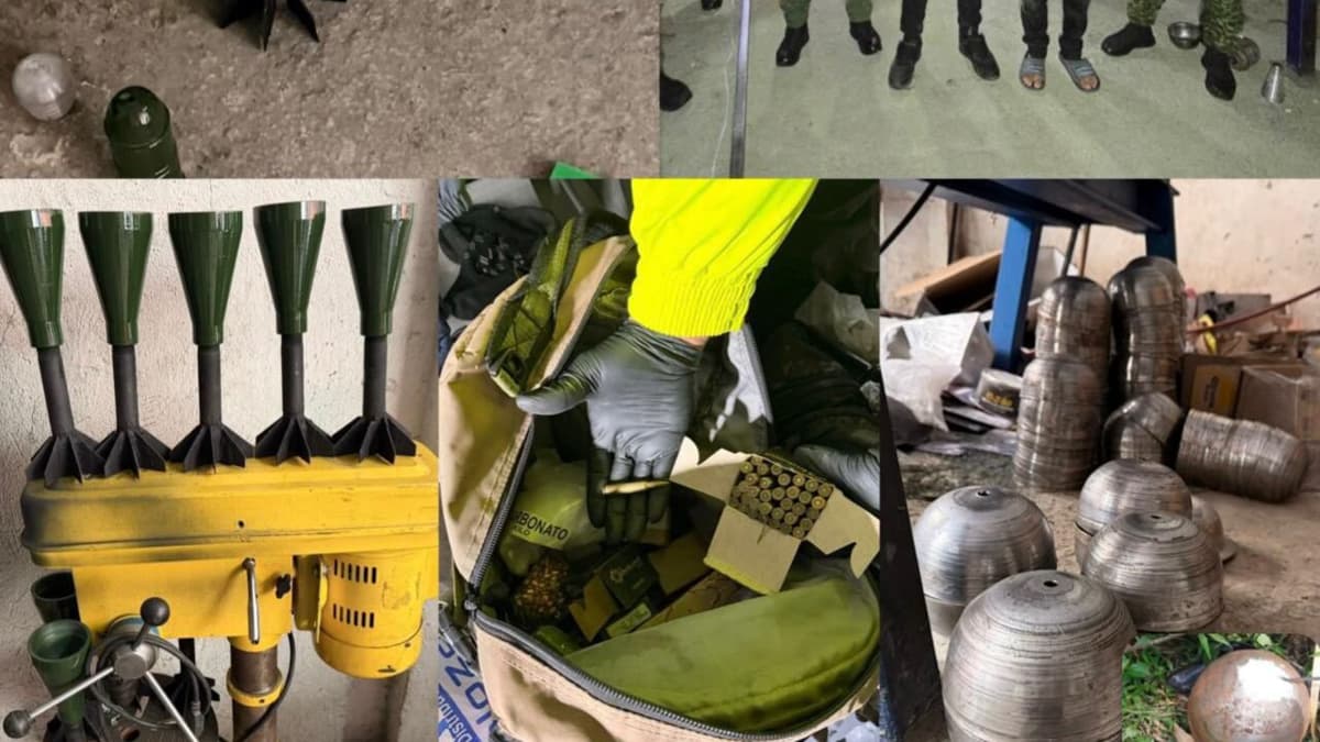 Desmantelan depósito de explosivos en Usme con arsenal listo para ataques en elecciones
