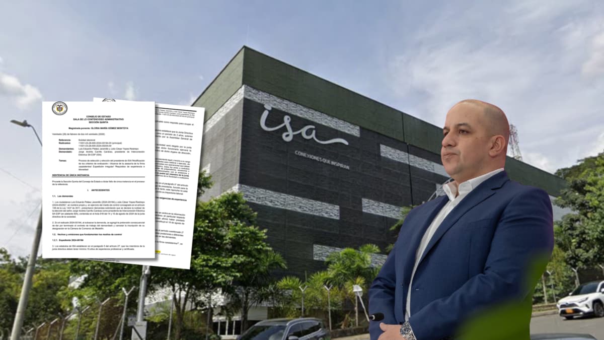 Consejo de Estado anula elección de Jorge Carrillo como presidente de ISA por irregularidades procesales