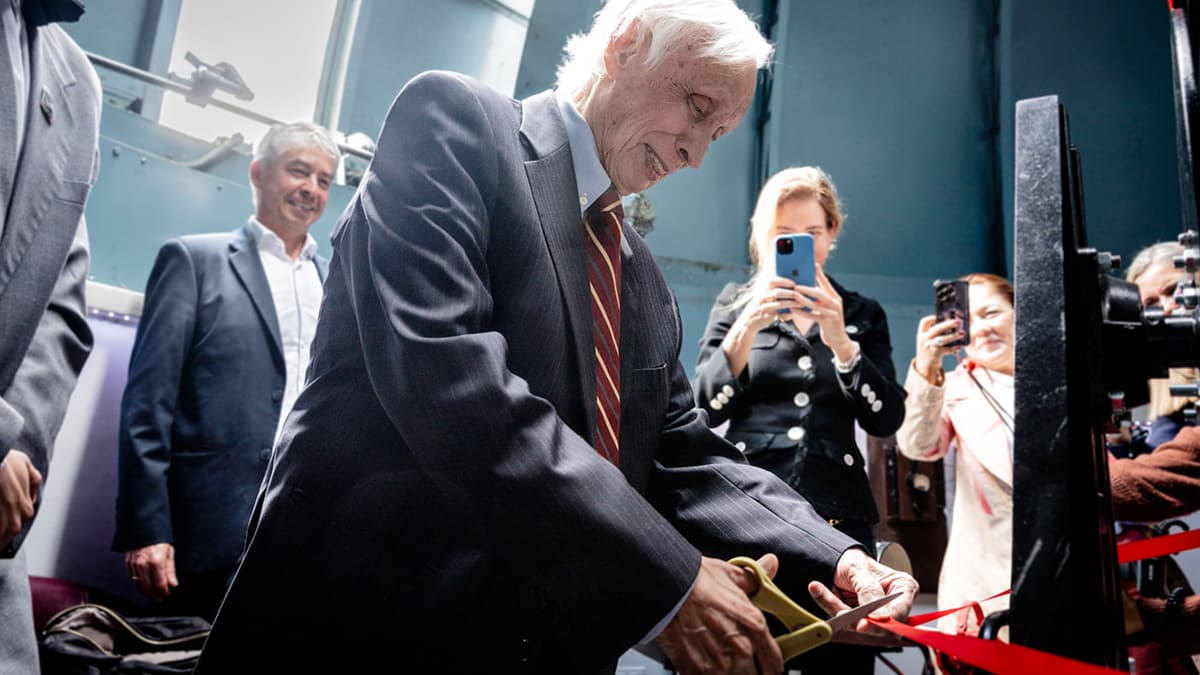 Colombia tiene su telescopio más grande: Universidad Nacional inaugura instrumento donado por Rodolfo Llinás