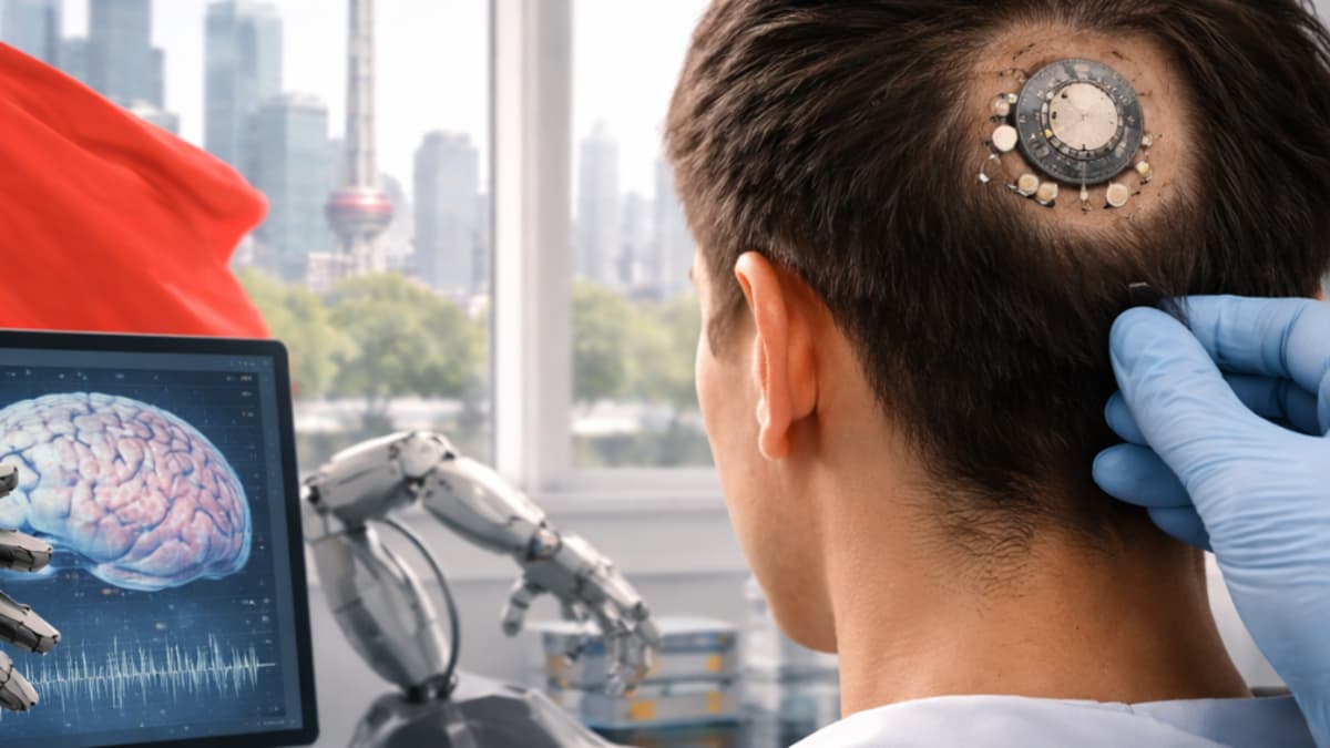 China aprueba el primer implante cerebral comercial que convierte pensamientos en movimientos