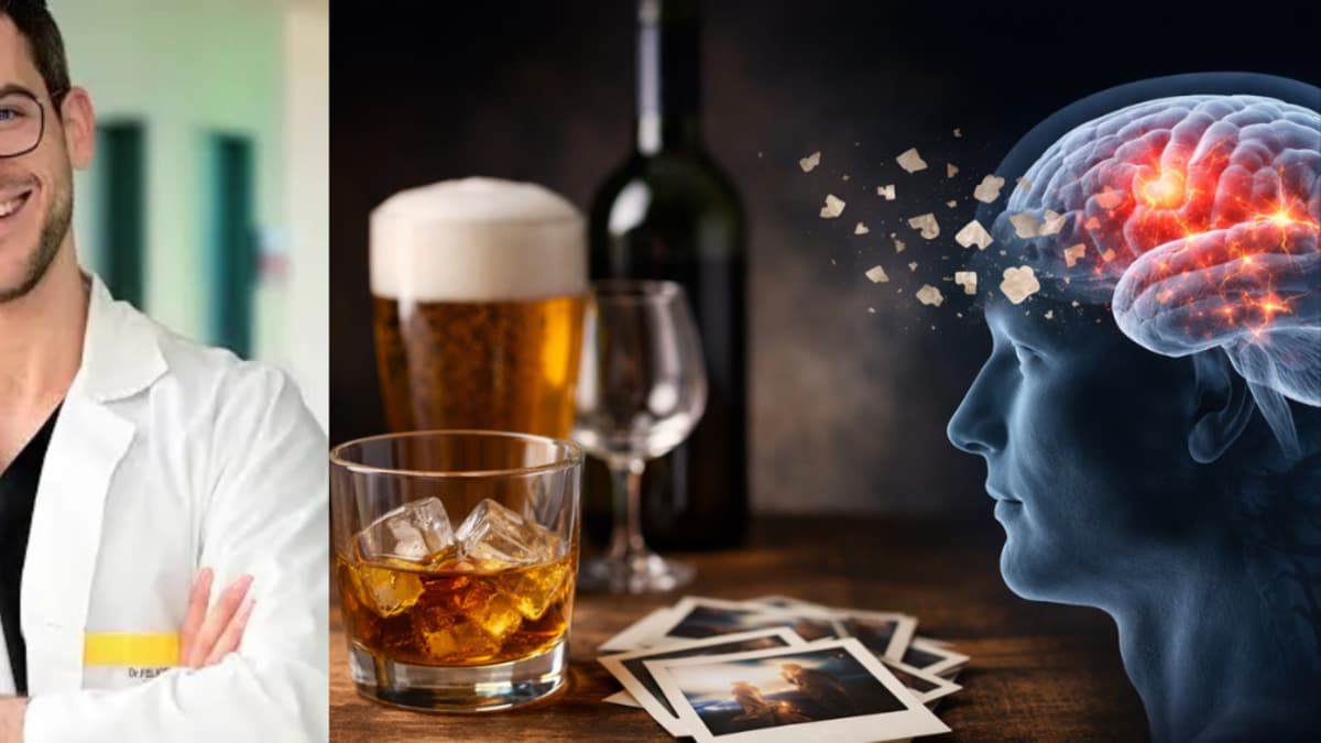 Doctor advierte: el alcohol bloquea tu capacidad de crear recuerdos nuevos