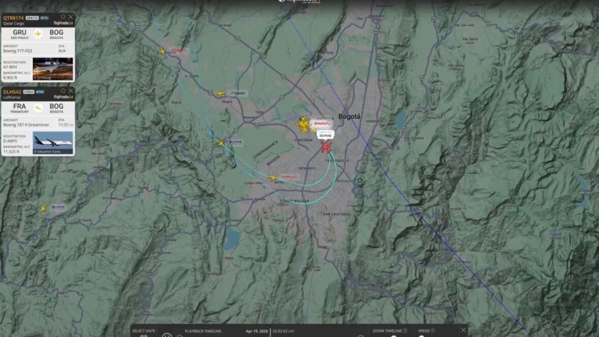 Aerocivil asegura que cruce de aviones en El Dorado fue operación controlada y segura