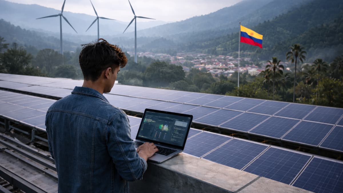 Un estudiante del Sena crea IA que descifra las normas energéticas de Colombia