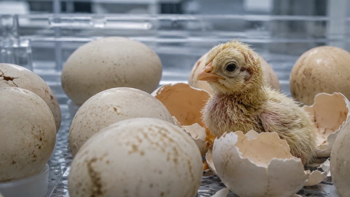 Científicos logran criar pollos en huevos artificiales: nuevo paso hacia revivir especies extintas