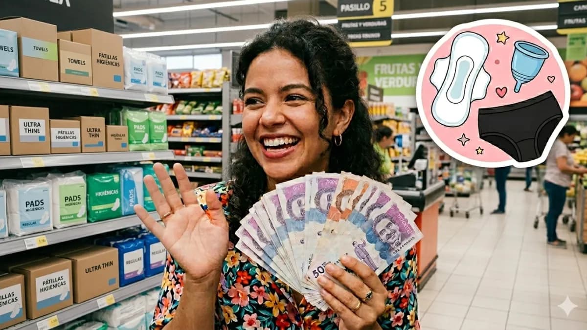 Las cajas de compensación subsidian productos menstruales: cómo acceder a este beneficio poco conocido
