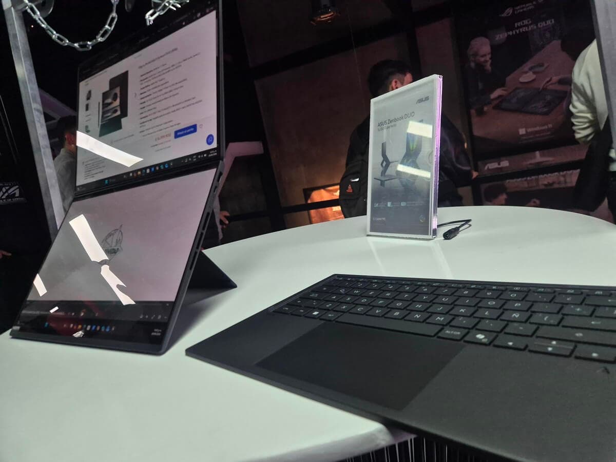Asus llega con portátiles de doble pantalla: desde 17 millones para creadores y gamers