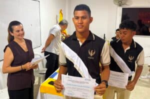 Jóvenes del IPC cierran formación en reconciliación con aprendizajes para la paz en Riohacha