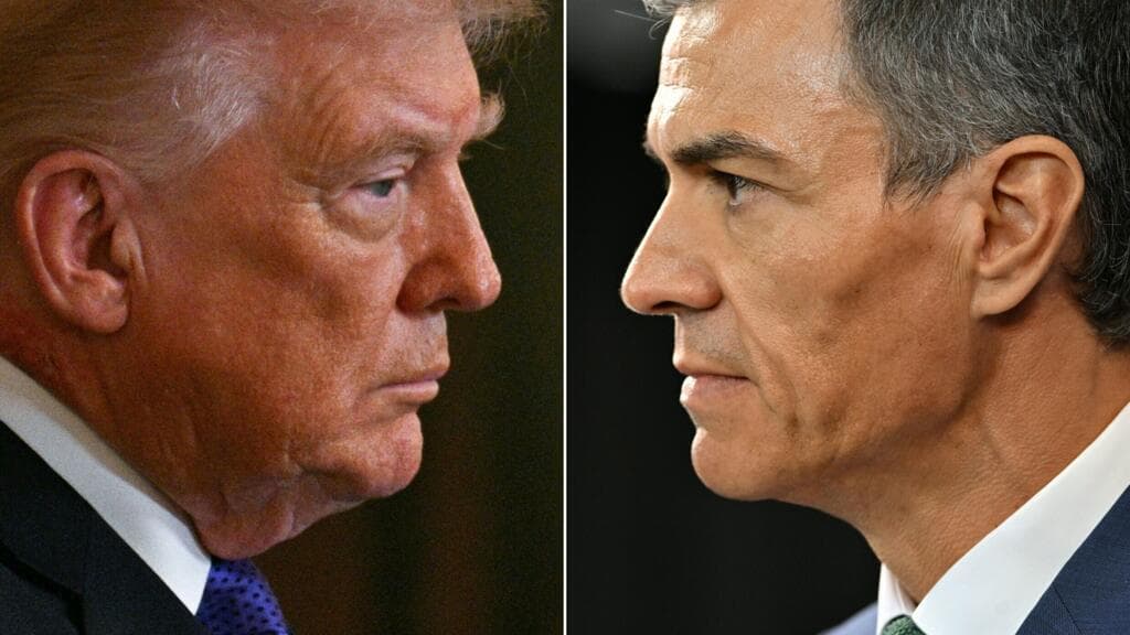 España cierra su espacio aéreo a aviones militares estadounidenses y reaviva tensión con Trump