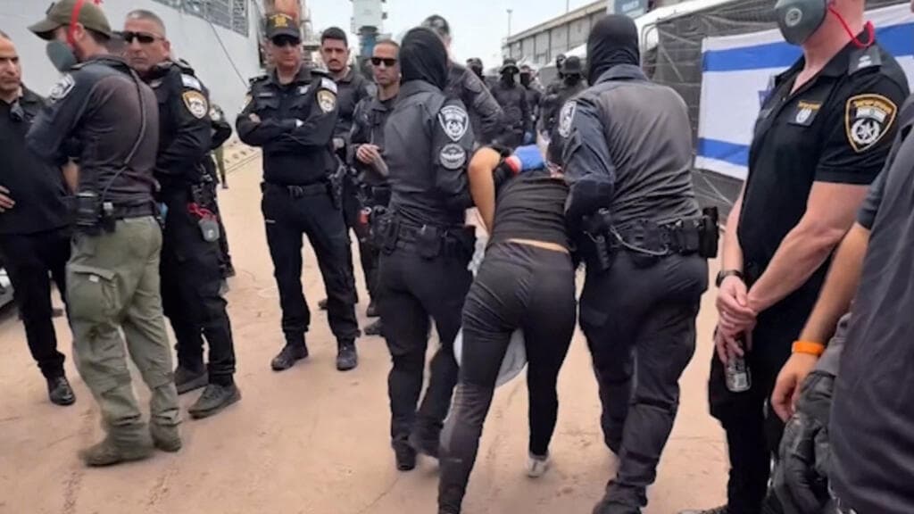 Video de Ben-Gvir burlándose de detenidos de flotilla a Gaza genera condena internacional