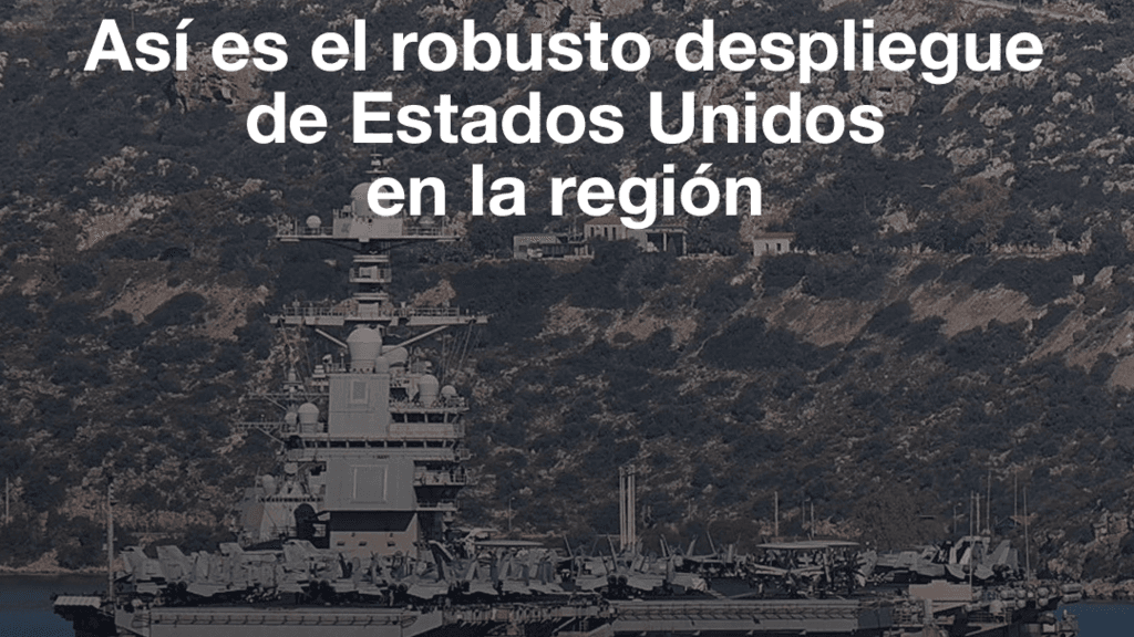 Estados Unidos despliega su mayor presencia militar en Medio Oriente desde 2003