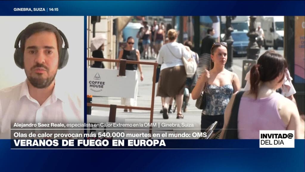 "Nadie debería morir de calor": la advertencia de la OMM sobre el récord de temperaturas en Europa