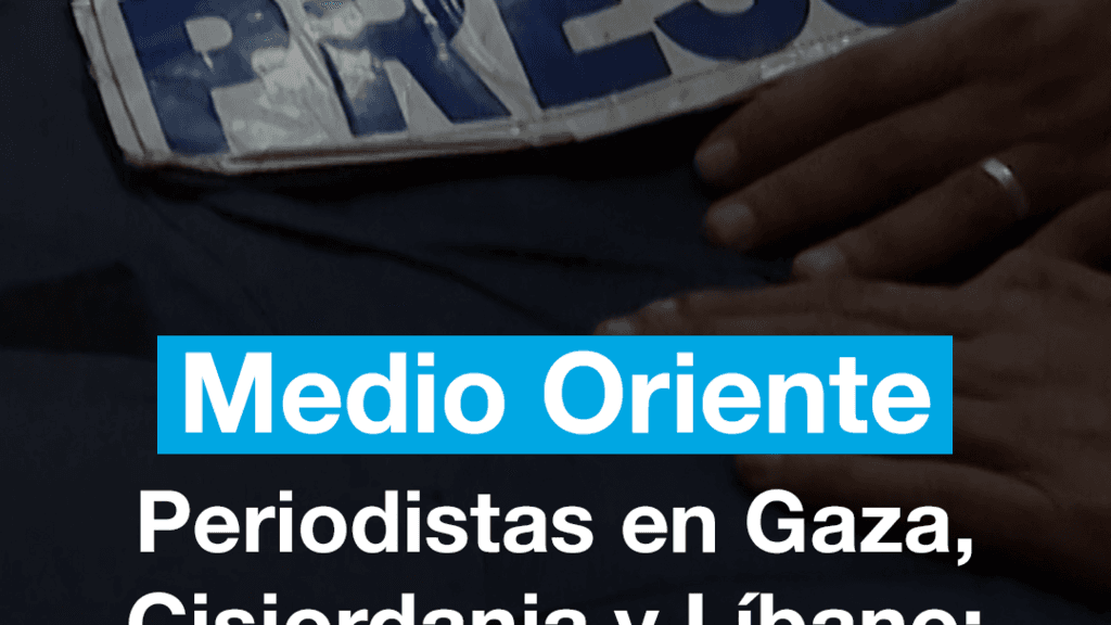 Israel responsable del 70% de muertes de periodistas en 2024 y 2025, según documentación internacional