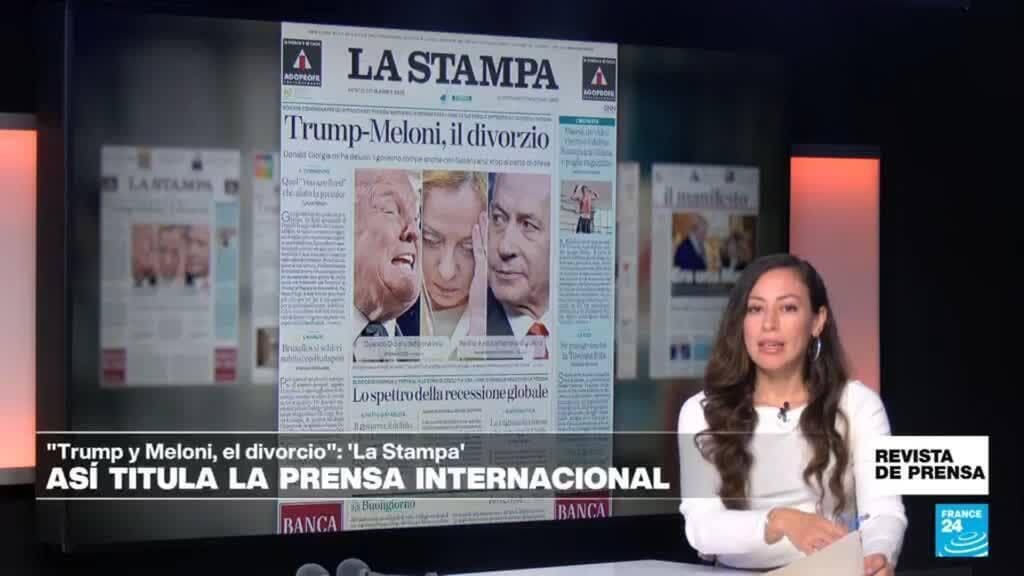 Trump y Meloni en crisis: prensa italiana documenta el quiebre entre aliados estratégicos