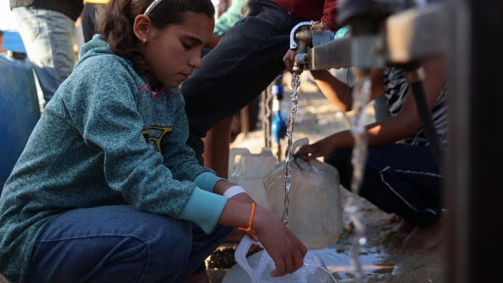 MSF acusa a Israel de usar el agua como arma de "castigo colectivo" en Gaza