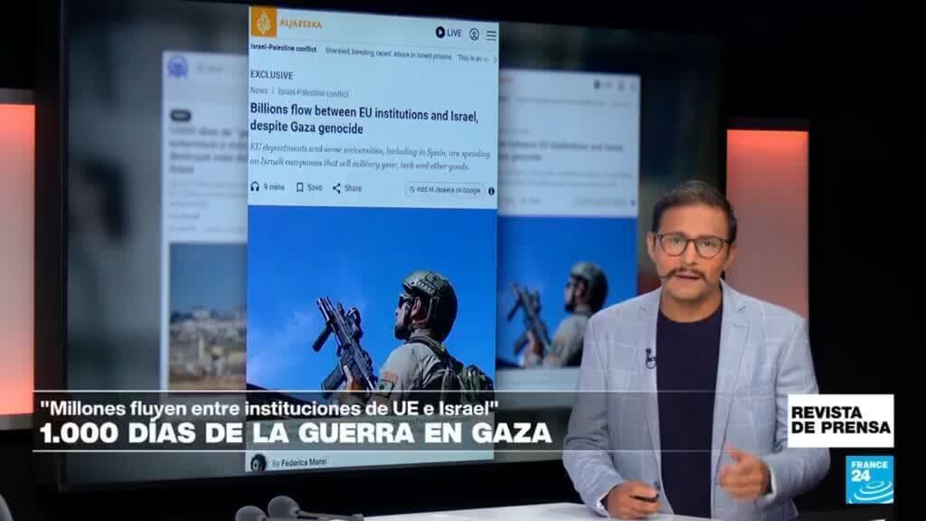 Europa financia a Israel mientras condena la guerra en Gaza, revela investigación
