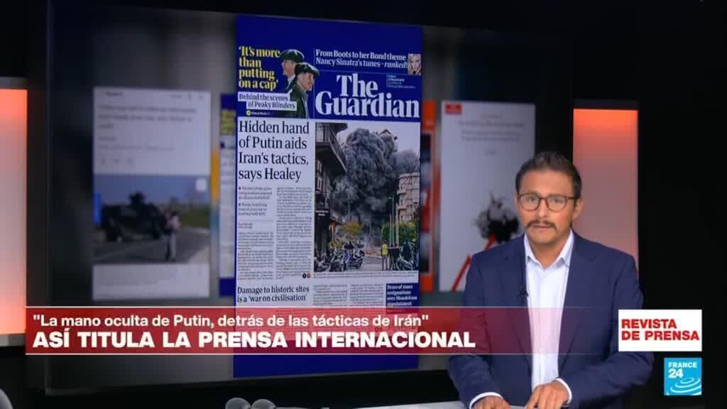 Reino Unido acusa a Putin de entrenar a Irán en tácticas militares avanzadas con drones