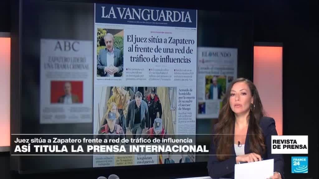 Zapatero imputado por tráfico de influencias: la prensa española se divide en sus análisis