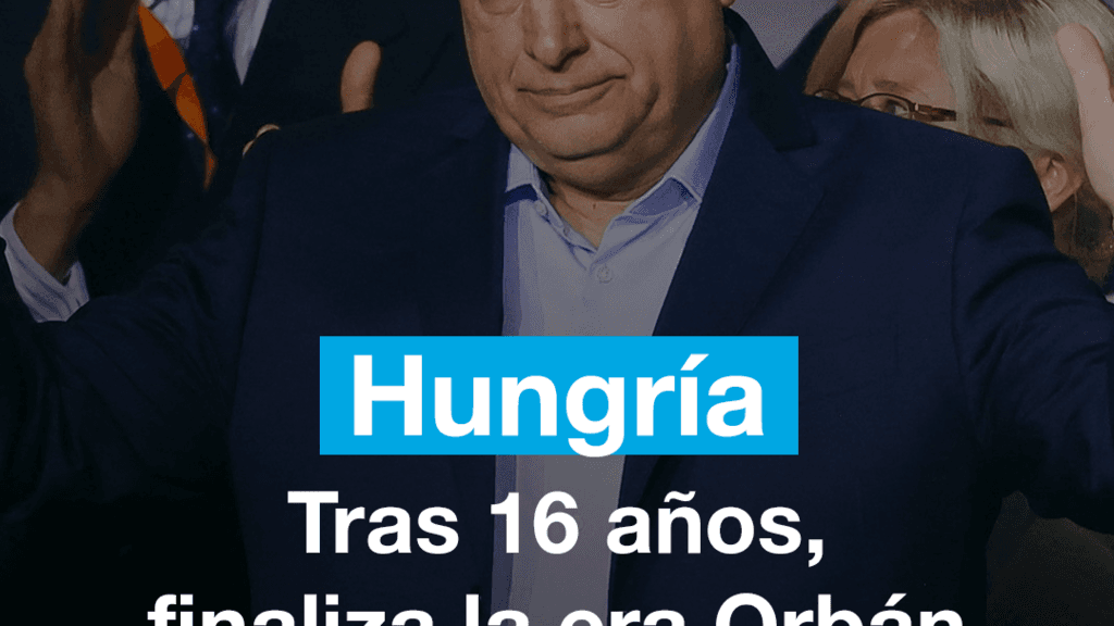 Hungría cierra la era Orbán: el partido opositor Tisza gana con aplastante mayoría tras 16 años
