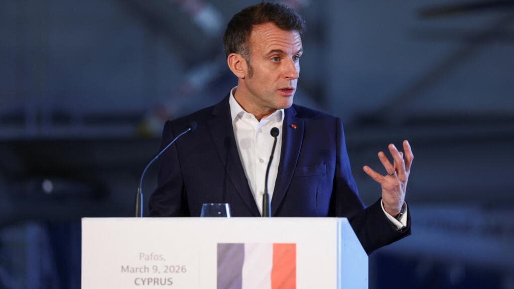 Macron refuerza la presencia militar francesa en Mediterráneo tras ataques en Chipre