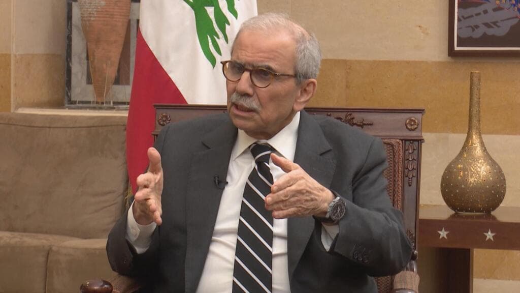 Primer ministro libanés rechaza zona de amortiguación israelí y culpa a Hezbolá de la guerra