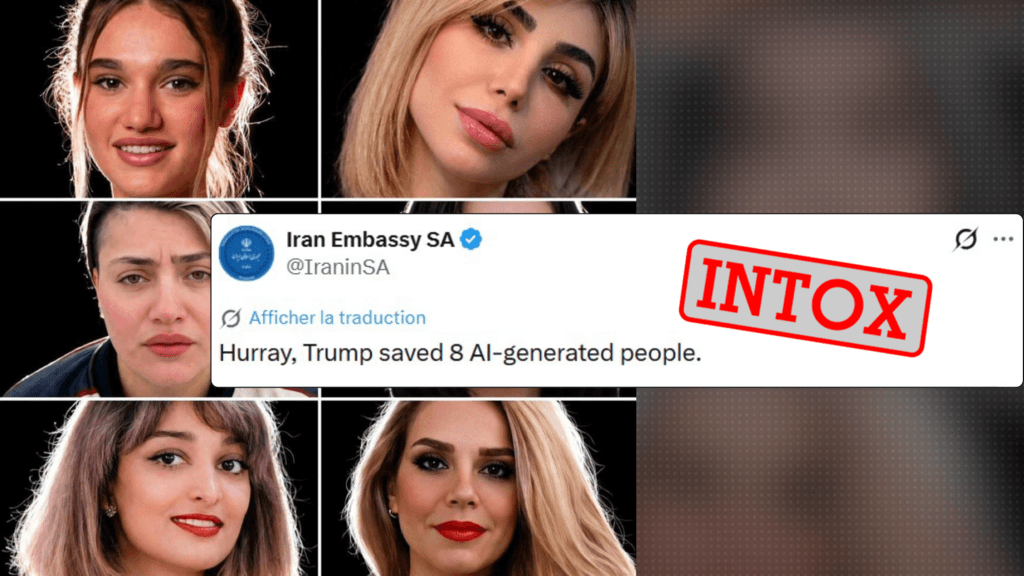 Irán usa fake news para desmentir a Trump sobre mujeres detenidas, pero se contradice
