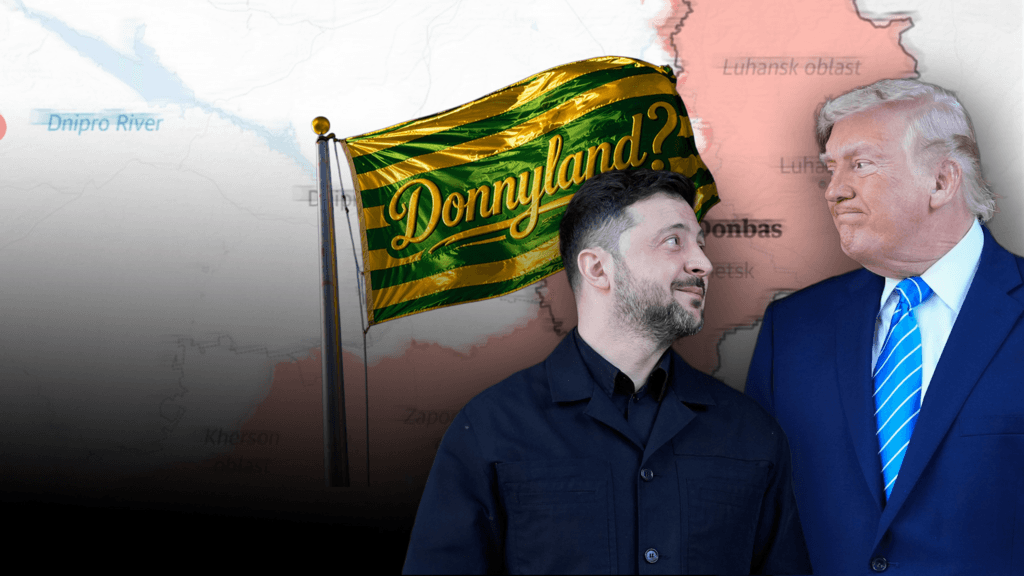 ¿Rebautizar el Donbass como "Donnyland"? La polémica diplomática que niega Ucrania
