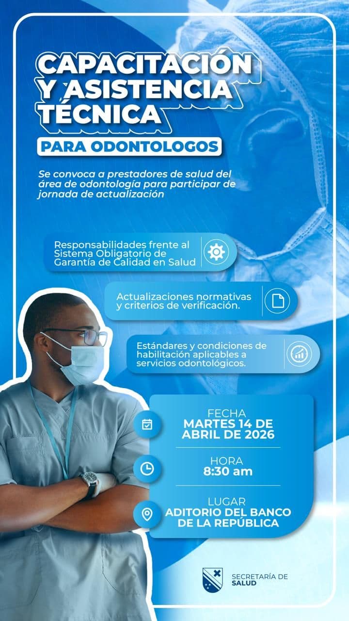 Odontólogos del Archipiélago se actualizarán en jornada de capacitación técnica