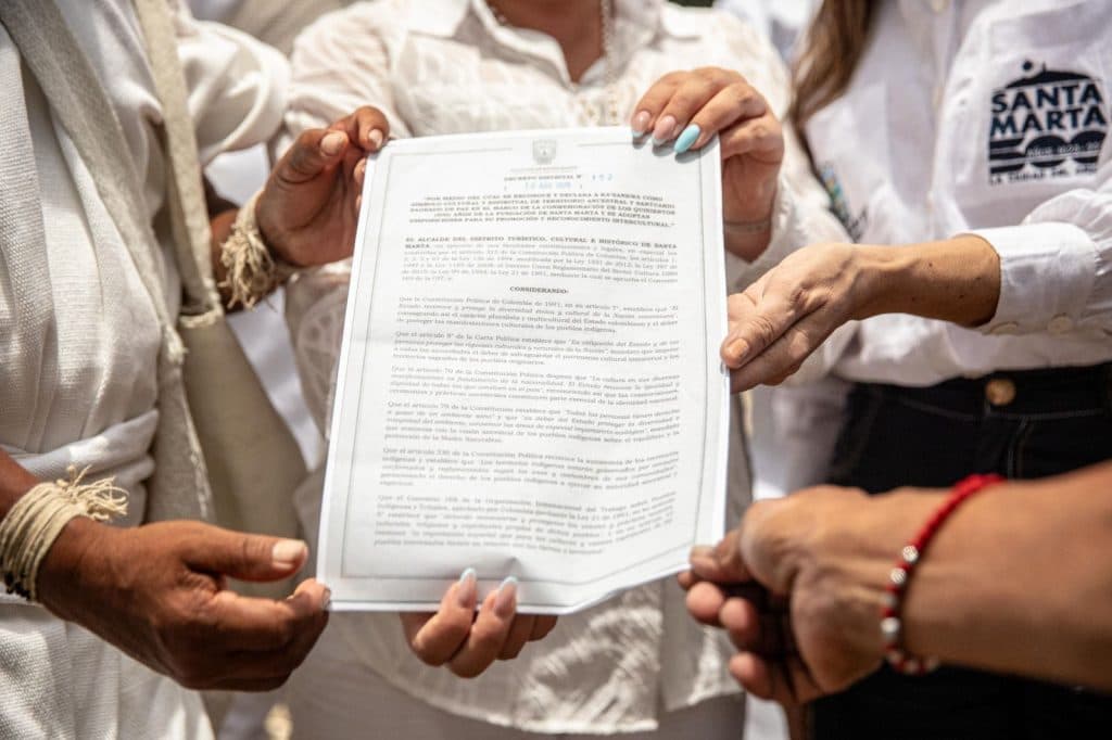 Sierra Nevada de Santa Marta es declarada Ka'sankwa, Santuario Sagrado de Paz