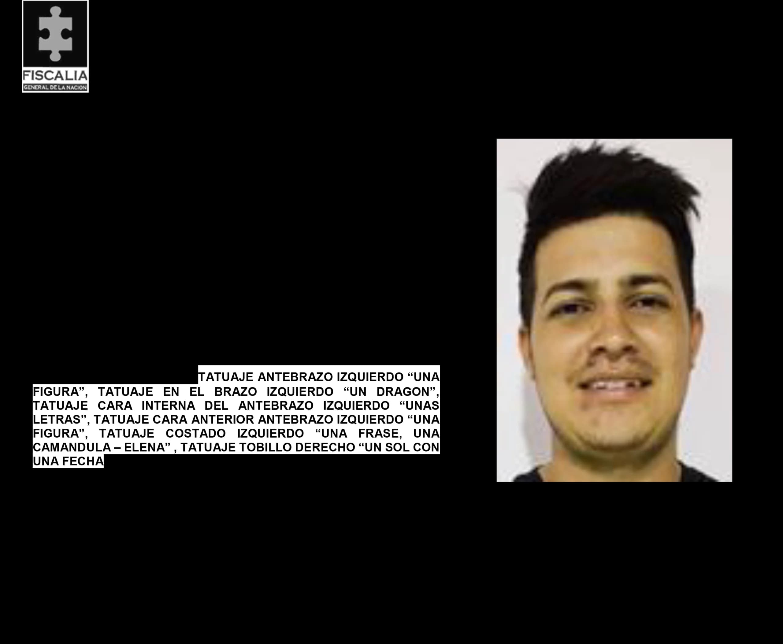 Desaparición en Caldas: buscan a Carlos Andrés Jurado de 29 años