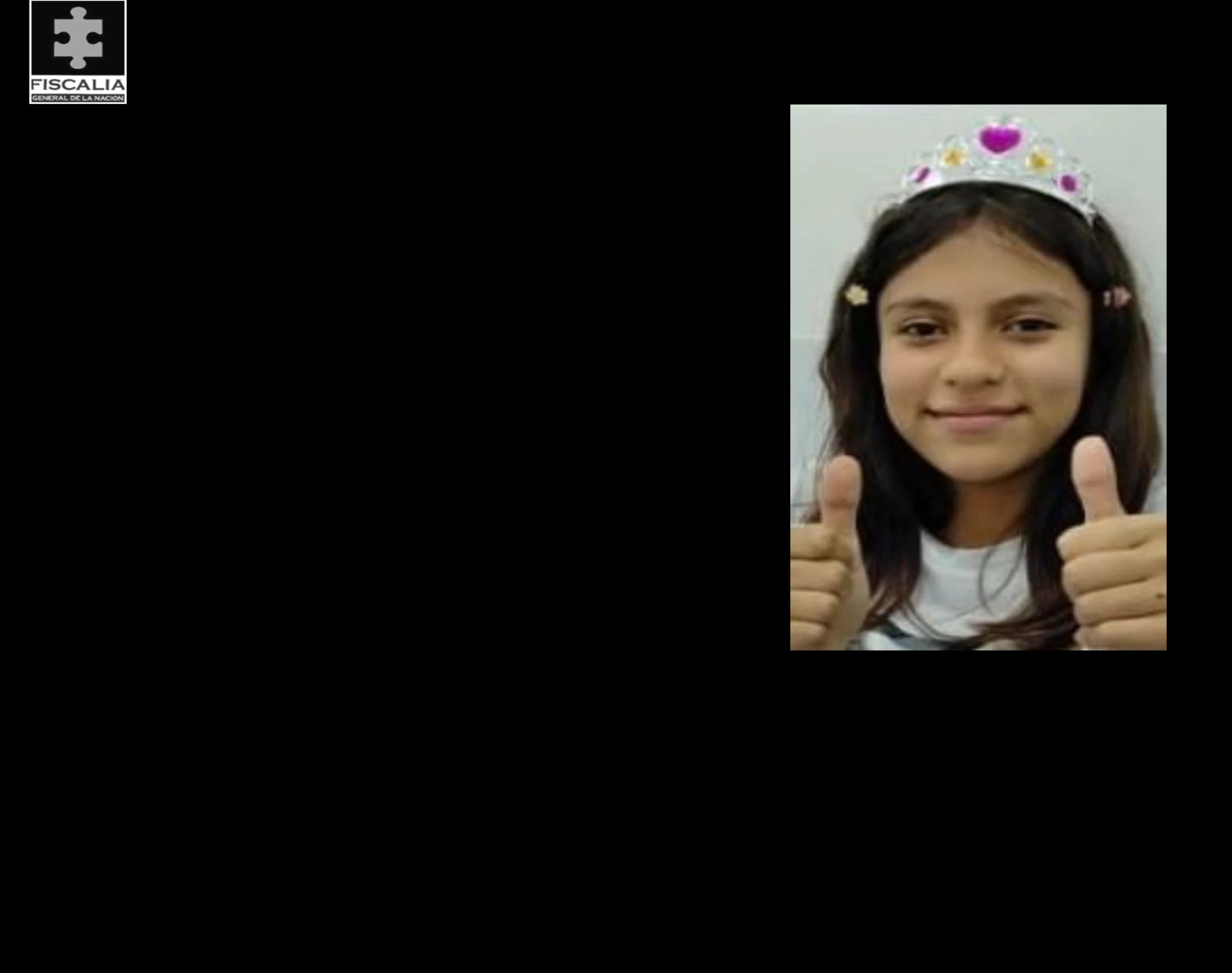 Buscan a Laura Valentina Arango, menor desaparecida en Medellín desde abril