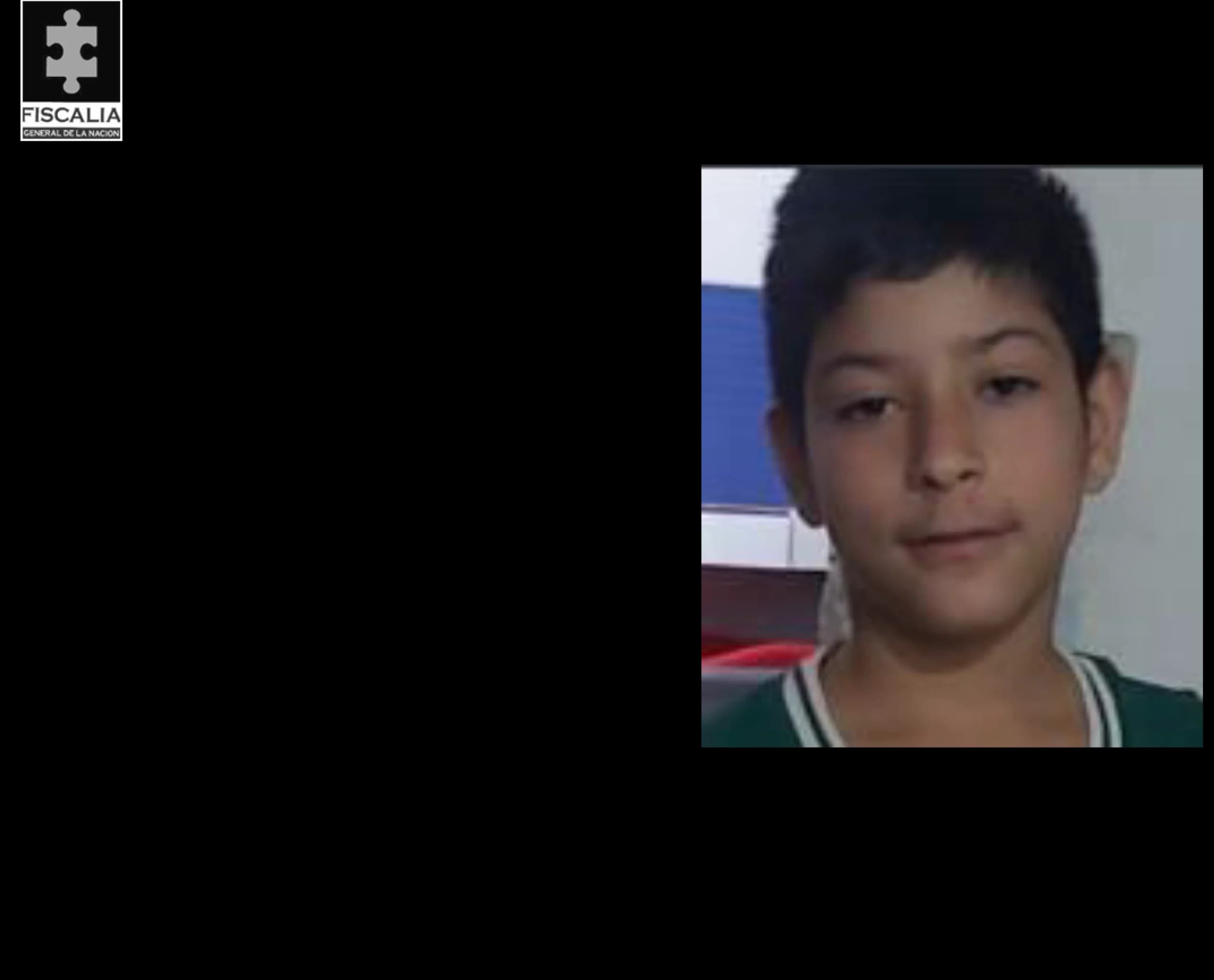 Buscan a Tomas David Henao, niño de 12 años desaparecido en Medellín desde mayo