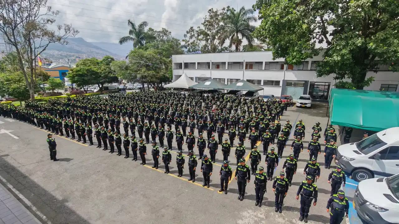 430 nuevos patrulleros llegan a Antioquia para reforzar seguridad en municipios
