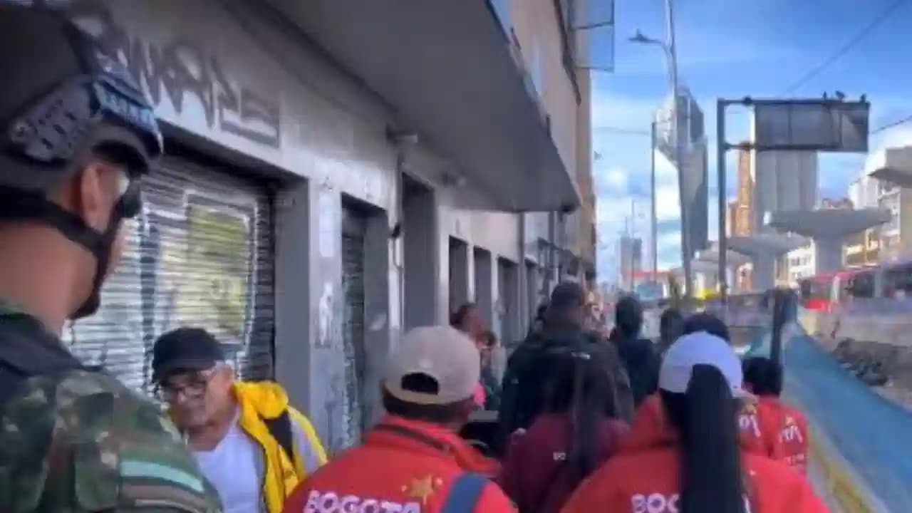 Operativo en avenida Caracas: capturas por hurto y cierre de pagadiarios en Bogotá