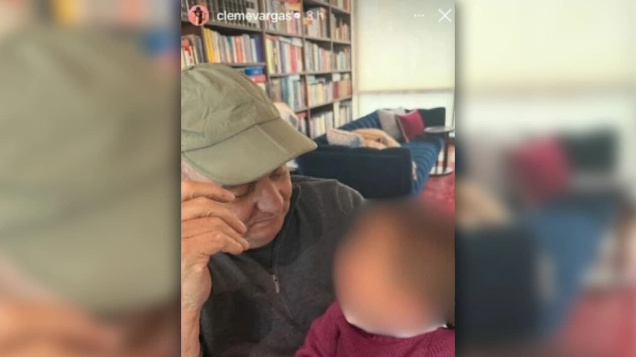 La última foto de Germán Vargas Lleras: un abuelo tierno en sus últimos días