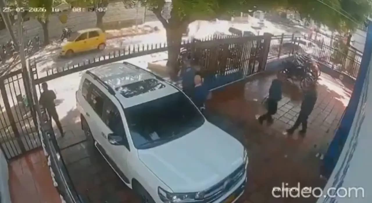 Balacera en norte de Barranquilla: video muestra ataque contra escoltas que dejó un muerto