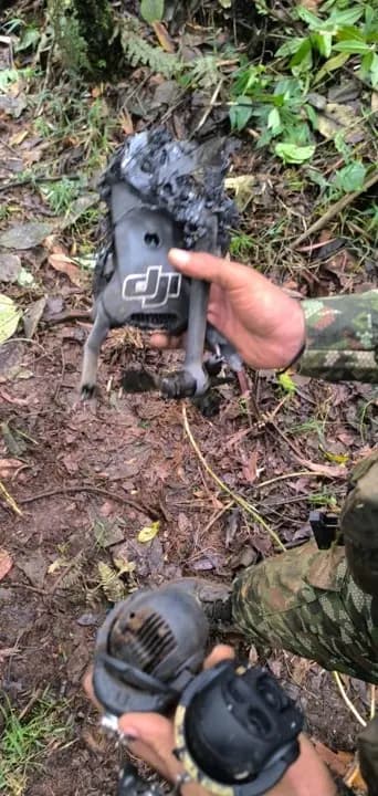 Dos soldados heridos en ataque con drones en Jamundí; Ejército logra derribar los aparatos