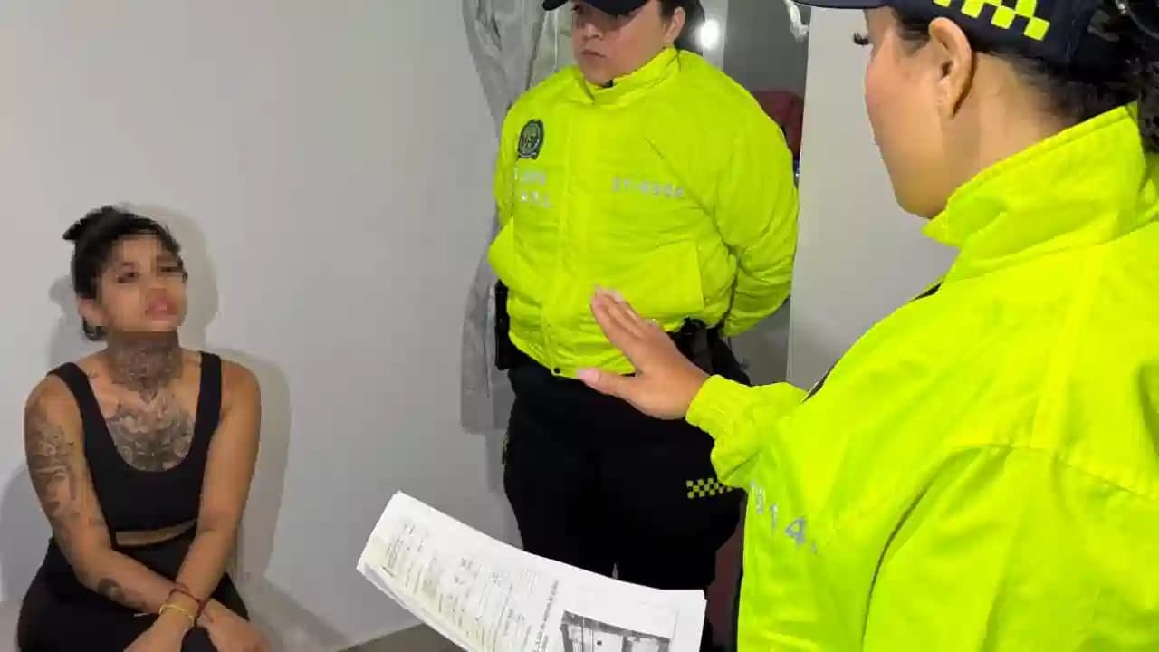 Capturan a influyente de redes por robar turistas en Medellín y Cartagena