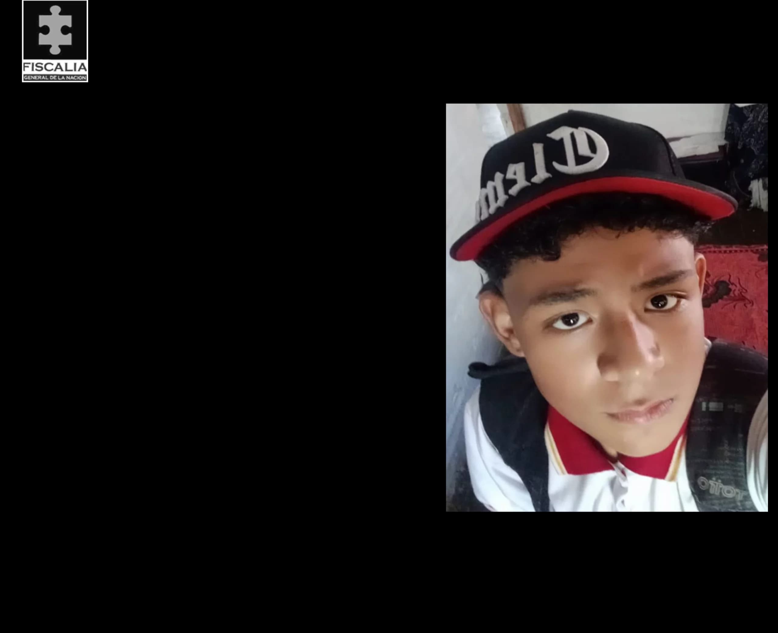 Se busca a Marlon Escobar, adolescente desaparecido en Medellín desde hace días