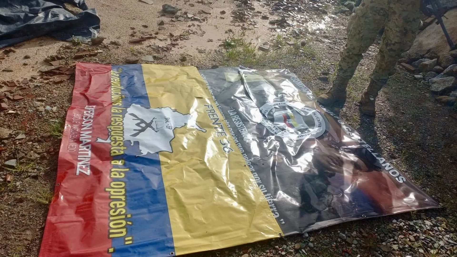 Ejército retira símbolos de disidencias en Angostura mientras crece la alerta por presiones electorales