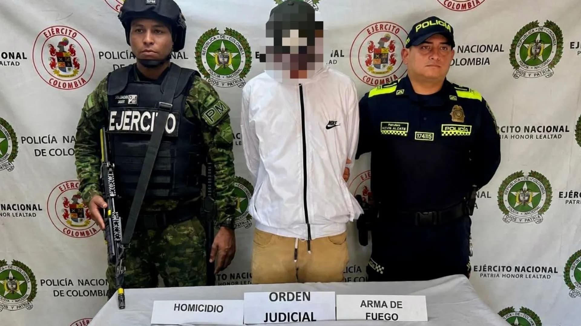 Capturan tres integrantes de 'El Ajizal' en Itagüí por homicidios y porte ilegal de armas