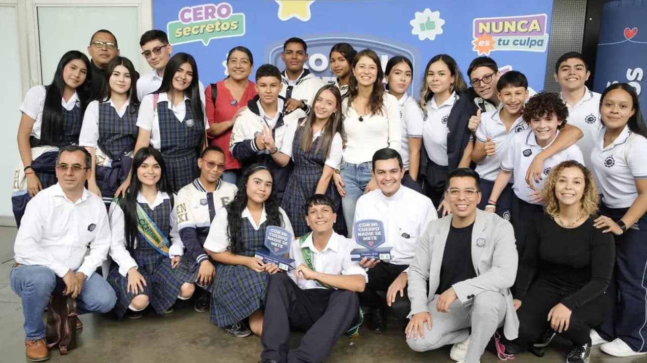 12 colegios ganan concurso sobre prevención de violencias sexuales en Medellín