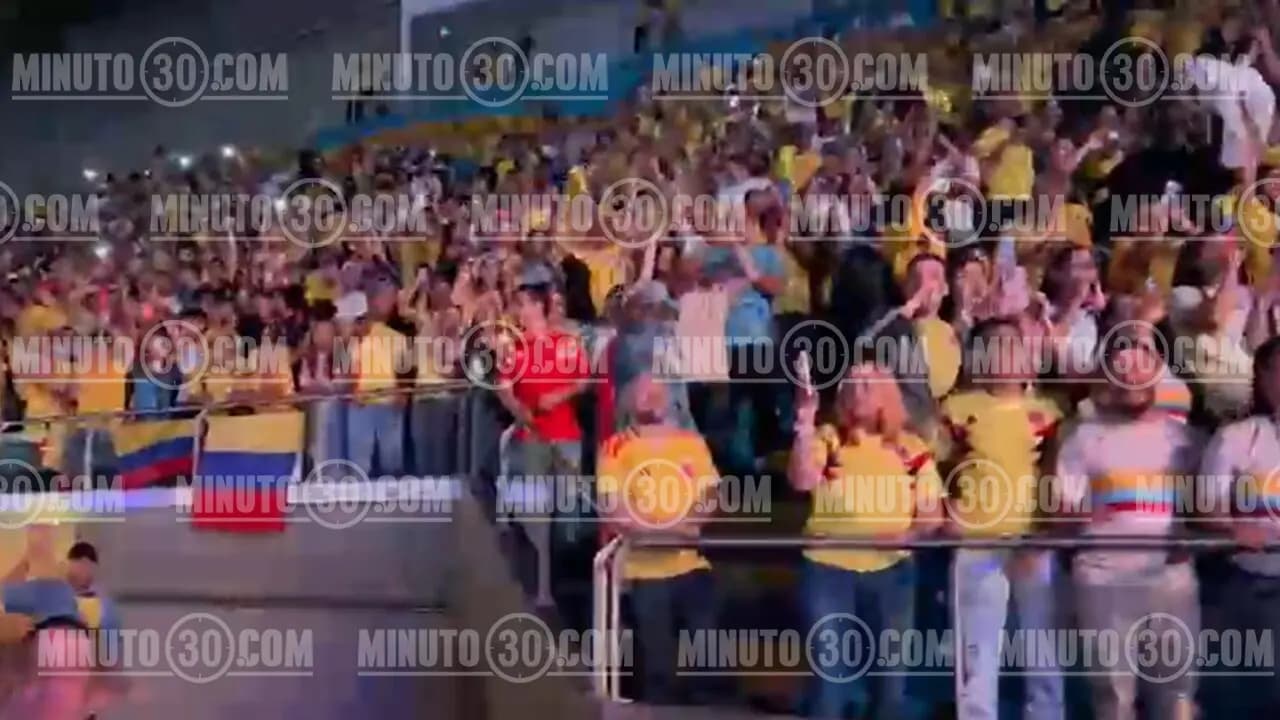 Medellín entera gritó el gol de Daniel Muñoz en la Casa de la Sele