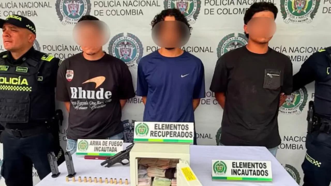 Rápida captura: Policía recupera $43 millones robados en Rionegro en menos de horas