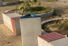 Roban partes de bancas en parque del barrio Venus tras su remodelación en Cereté