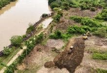 En San Pelayo, la Boca del Mañe vive entre obras y la incertidumbre de un río que crece sin avisar