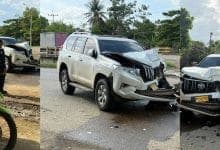 Fuerte colisión entre dos vehículos alarma a la comunidad en la vía Cereté-Ciénaga de Oro