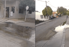 Cuatro días sin agua: Cereté denuncia fuga olvidada de Aqualia en barrio Venus