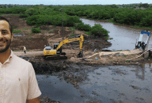 Gobernación interviene caño La Balsa en San Bernardo del Viento para frenar inundaciones
