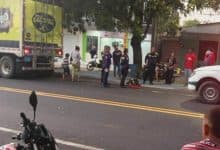 Menor queda herido al caer de tractomula enredado en cable de energía en Buenavista