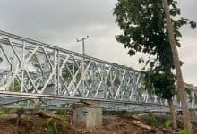 Puente modular sobre el río Canalete avanza en Córdoba para conectar comunidades rurales